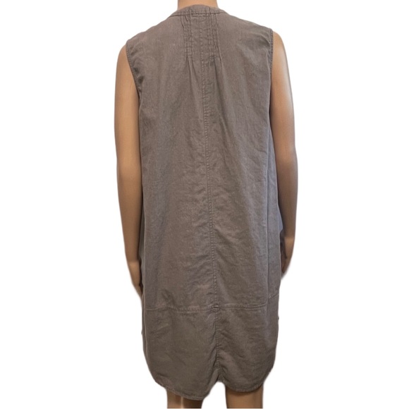 JUST LIVING Linen Rayon Dress Medium - Picture 6 of 9